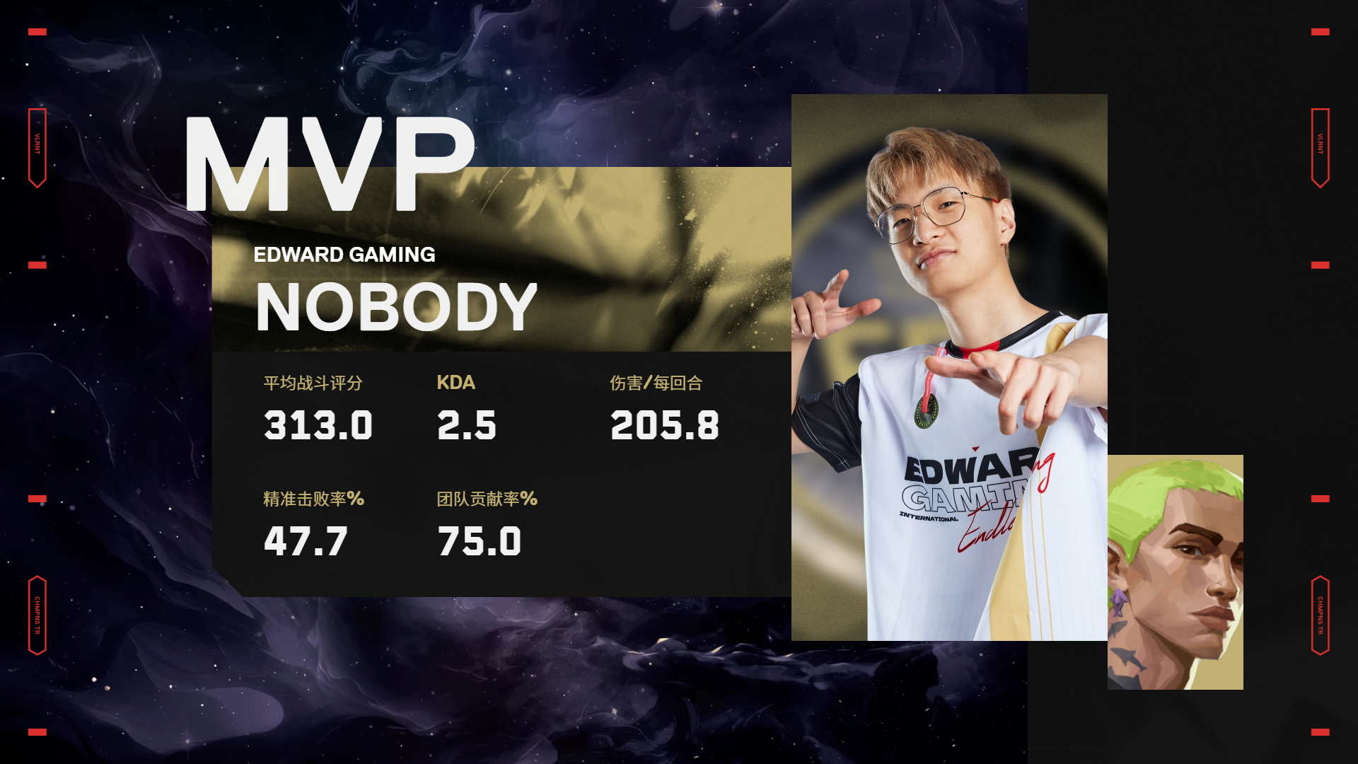 包含EDG绝杀DRX，Bin极限生还后反打宿命之战四强赛，技惊四座的词条